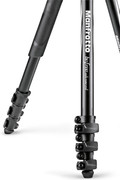 Manfrotto Advanced Aluminum Travel Tripod Lever + Ball Head detail