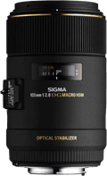 Sigma 105mm f/2.8 EX DG Macro OS HSM Canon Main Image