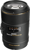 Sigma F 105mm f/2.8 EX DG Macro OS HSM Nikon null