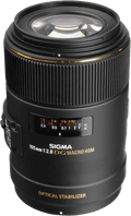 Sigma F 105 mm f/2.8 EX DG Macro OS HSM Nikon null