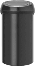 Brabantia Touch Bin 60 Litres Matt Black Main Image