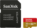 SanDisk microSDHC Extreme 32GB 100MB/s CL10 + SD adapter Main Image