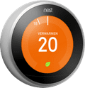Google Nest Thermostat Argent Main Image