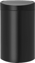 Brabantia Touch Bin 40L Matt Black Main Image