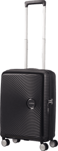 American Tourister Soundbox Expandable Spinner 55cm Bass Black Main Image