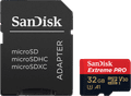 SanDisk microSDHC Extreme Pro 32GB 100MB/s A1 U3 + SD adapter Main Image