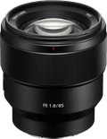 Sony FE 85mm f/1.8 front