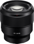 Sony FE 85mm f/1.8 voorkant