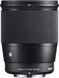 Sigma 16mm f/1.4 DC DN Contemporary E Mount Main Image