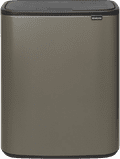 Brabantia Bo Touch Bin 2 x 30 Liter Platinum Main Image