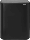 Brabantia Bo Touch Bin 60L Matte Black Main Image