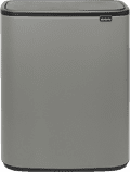 Brabantia Bo Touch Bin 60L Mineral Concrete Gray Main Image