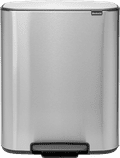 Brabantia Bo Pedal Bin 60 Liter Rvs Fingerprint Proof Main Image