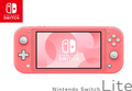 Nintendo Switch Lite Koraal + Bigben Officiële Nintendo Switch Lite Beschermtas voorkant