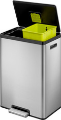 EKO EcoCasa II 2 x 20 Litres Inox Mat null