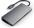 Satechi USB-C to USB-A, Ethernet, and HDMI Dock Space Gray null