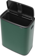 Brabantia Bo Touch Bin 60 Litres Pine Green dessus