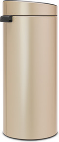 Brabantia Touch Bin 30L Metallic Gold back