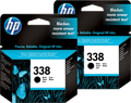 HP 338 Cartridges Zwart Duo Pack Main Image