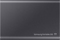 Samsung T7 Portable SSD 1TB Grijs achterkant