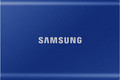 Samsung T7 Portable SSD 1TB Blauw voorkant