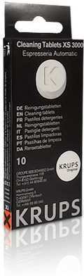 Krups Cleaning Tablets 10 pieces packaging