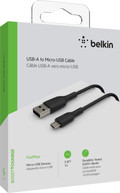 Belkin Câble USB-A vers Micro USB 1 m Matière Synthétique Noir null