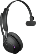 Jabra Evolve2 65 Link380a MS Mono Black rechterkant