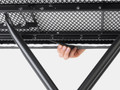 Brabantia Strijkplank B 124 x 38 cm Denim Black product in gebruik