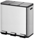 EKO EcoCasa II 3 x 15 Liter Mat Rvs Main Image