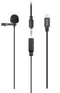 Boya BY-M2 Lavalier Microphone with Lightning Cable front