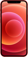 Refurbished iPhone 12 128GB Rood (Zo goed als nieuw) voorkant