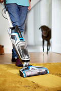 BISSELL 2225N CrossWave Pet Pro 3-in-1 Floor Cleaner product in use