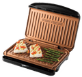 George Foreman Fit Grill Medium Cuivre avant