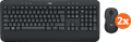 Logitech MK545 Draadloze Toetsenbord en Muis QWERTY 2-Pack Main Image