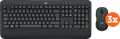 Logitech MK545 Draadloze Toetsenbord en Muis QWERTY 3-Pack Main Image