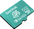 Sandisk microSDXC Extreme Gaming 512GB Animal Crossing (von Nintendo lizenziert) vorne
