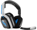 Astro A20 Draadloze Gaming Headset voor PS5, PS4, PC, Mac - Wit/Blauw null