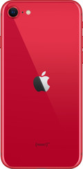 Refurbished iPhone SE 2020 64GB Rood (Zichbaar gebruikt) achterkant