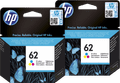 HP 62 Cartridges Kleur Duo Pack Main Image