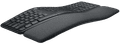 Logitech K860 Ergonomical Wireless Keyboard AZERTY left side