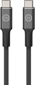 BlueBuilt USB-C to USB-C Cable 3m Nylon Black Main Image