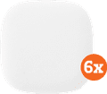 Jalo Kupu Smoke Detector White (10 years) 6-pack Main Image