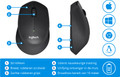 Logitech M330 Silent Plus Draadloze Muis Zwart visual Coolblue 1