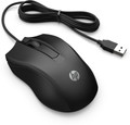 HP 100 Wired Mouse left side