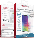 InvisibleShield Glass Elite VisionGuard+ Apple iPhone 12 / 12 Pro / 11 / Xr Displayschutzfolie produkt in gebrauch