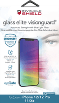 InvisibleShield Glass Elite VisionGuard+ Apple iPhone 12 / 12 Pro / 11 / Xr Displayschutzfolie produkt in gebrauch