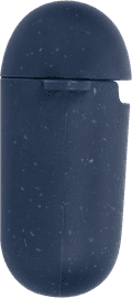 BlueBuilt Hoesje voor AirPods gen 1/2 Composteerbaar Donkerblauw null