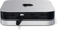 Satechi Aluminum Mac Mini Stand Hub Zilver null