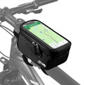 Celly Telefoonhouder Fiets/Motor Stuur Waterbestendig product in gebruik